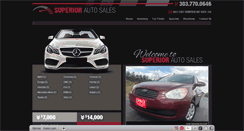 Desktop Screenshot of 303superiorauto.com